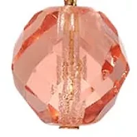 Rosaline Round Bead Bib Necklace 16" Adj