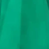 Gold Tone Green Drop Leverback Earring