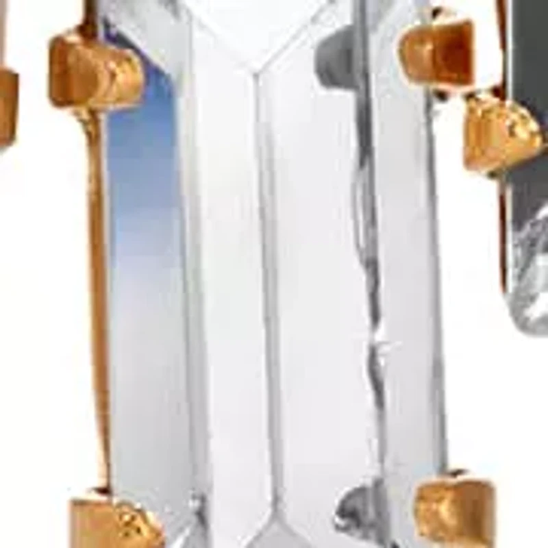 Filigree Crystal Drop Chandelier Earring