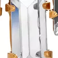 Filigree Crystal Drop Chandelier Earring