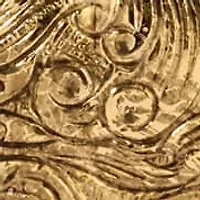 Gold Tone Large Heart Pendant Necklace 18.5"