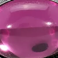 Silver Tone Oval Purple Bracelet