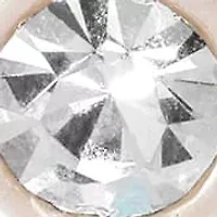 Gold Tone Faux Pearl Heart Crystal Stud Earrings