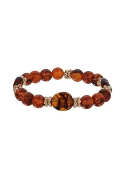 Gold Tone Tortoise Bracelet