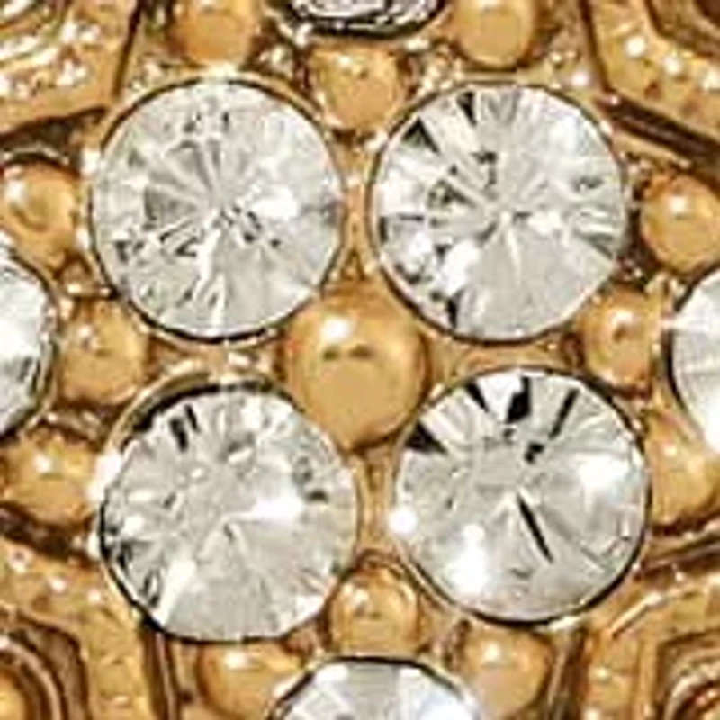 14K Gold Dipped Crystal Star of Bethlehem Earrings