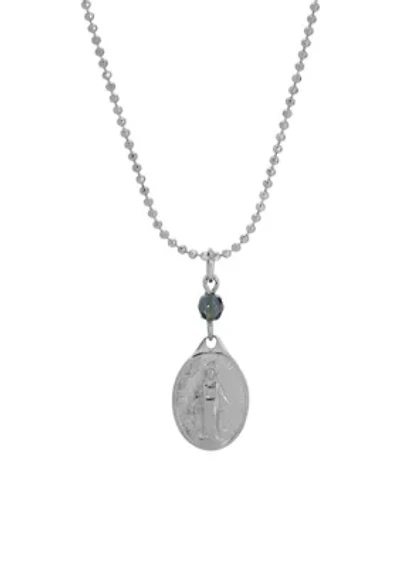 Miraculous Medal Charm Necklace 16