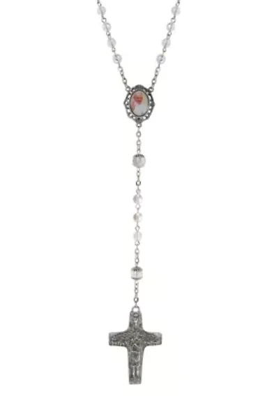 Pope Francis Cross & Decal Rosary