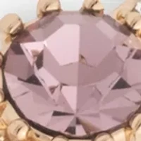  Purple Floral Bangle Bracelet