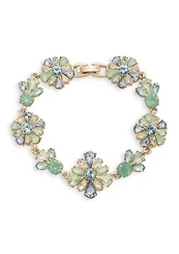 Blue Cluster Flex Bracelet