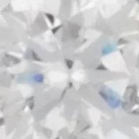 Silver Tone Crystal White Stud Earrings