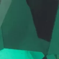 Pear Drop Gold Tone Huggie Earrings