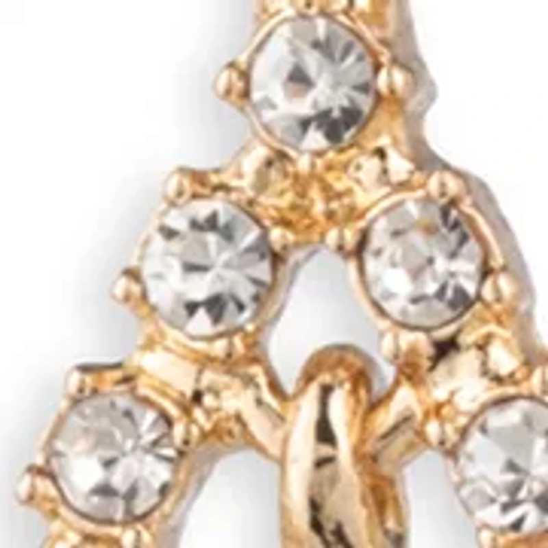 Crystal Orbital Earrings