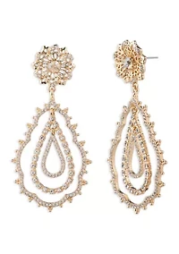 Crystal Orbital Earrings