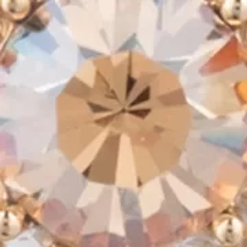 Floral Double Drop Earrings