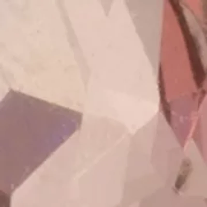 Pink Crystal Pear Drop Earrings