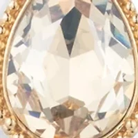 Crystal Y-Neck Cluster Necklace