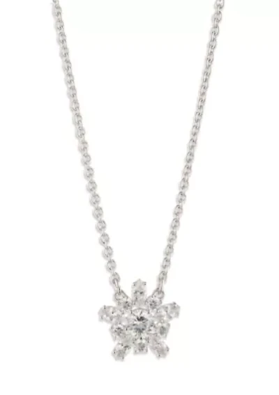Star CZ Pendant Necklace
