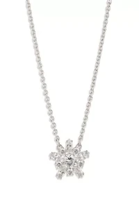Star CZ Pendant Necklace