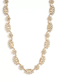 Antique Crystal Collar Necklace 
