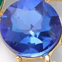 Drop Earrings and Stone Cluster Bracelet Set