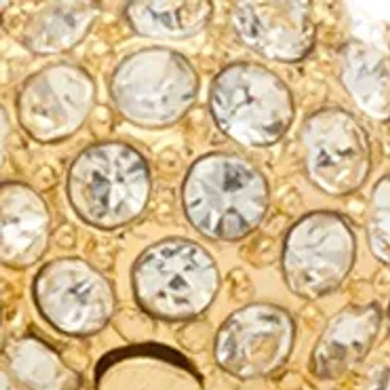 Crystal Fireball Linear Earrings and Necklace Set