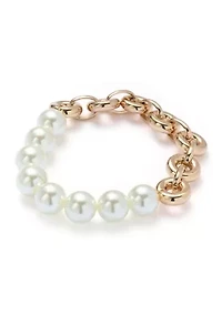 Pearl Link Stretch Bracelet