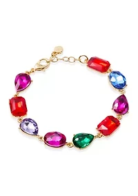 Multi Stone Statement Bracelet