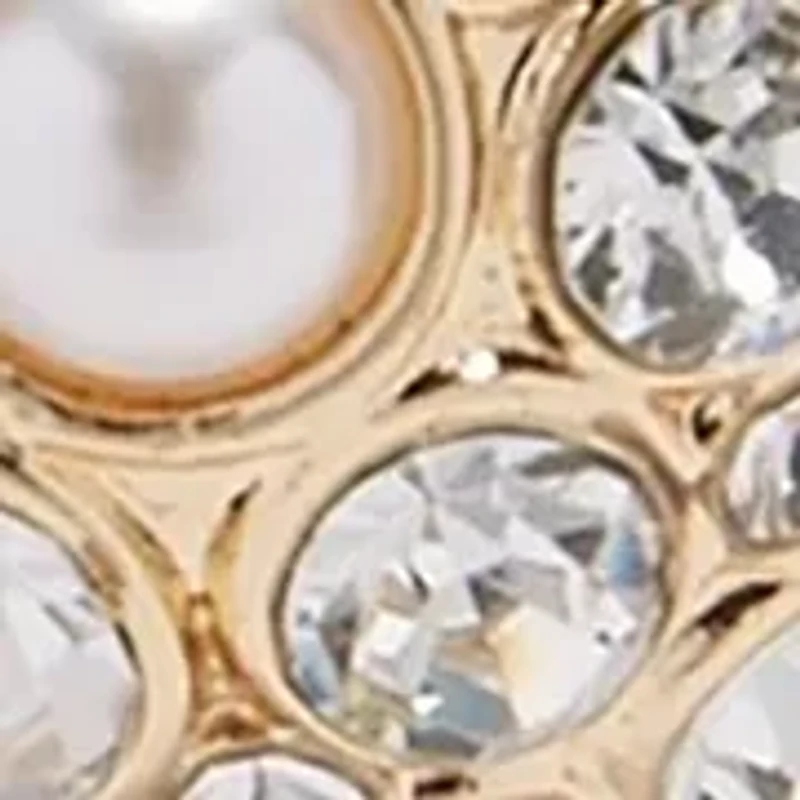  Pearl Stone Cluster Stretch Bracelet