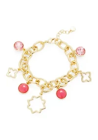 Crystal Charm Bracelet