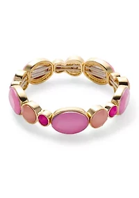 Two Stone Stretch Bracelet
