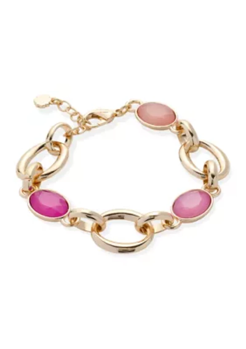 Stone Link Bracelet