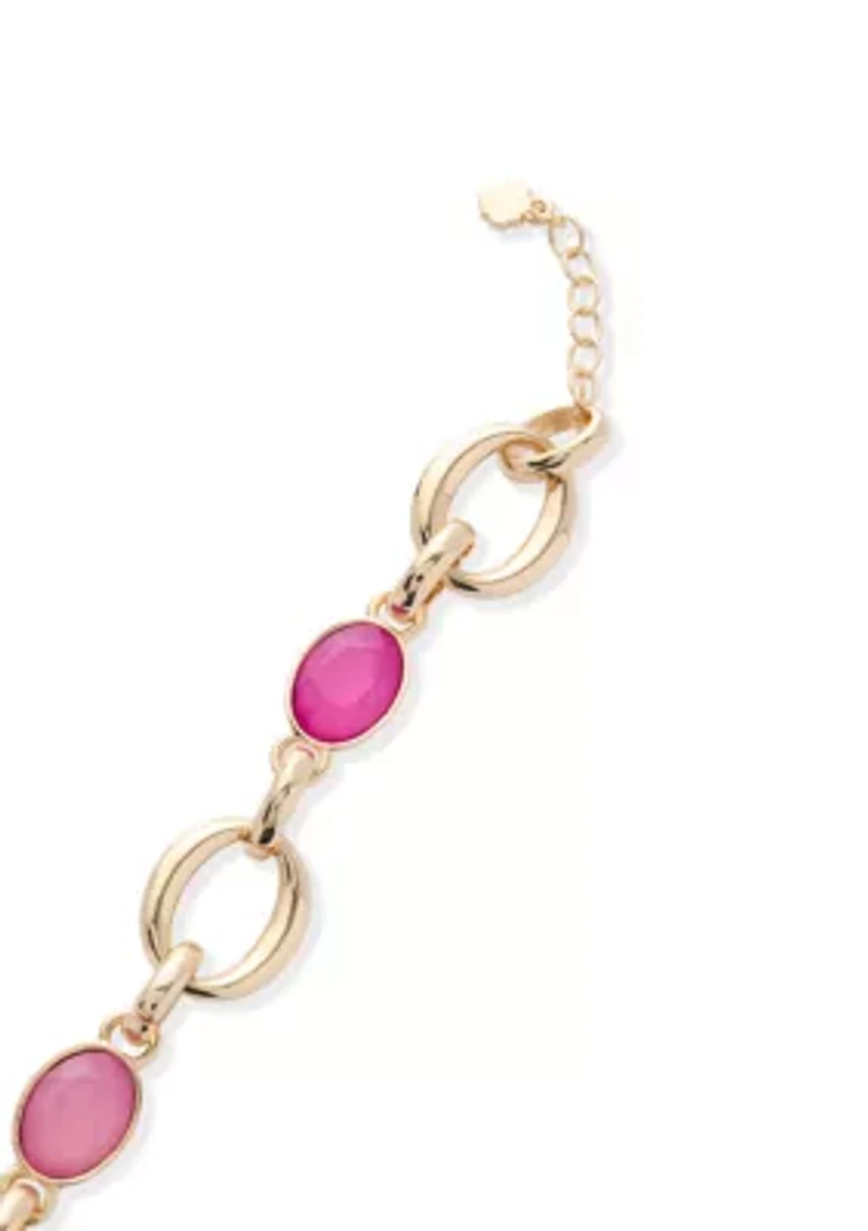 Stone Link Bracelet