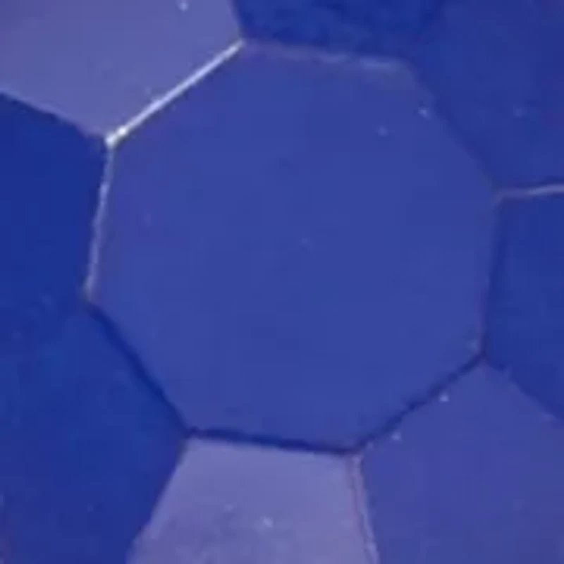 Gold Tone Blue Triple Drop Earrings