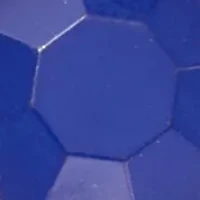 Gold Tone Blue Triple Drop Earrings