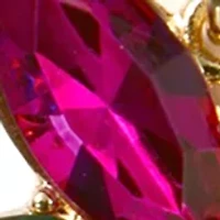 Multi Stone Cluster Earrings