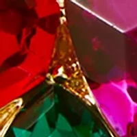 Cluster Multi Stone Drop Earrings