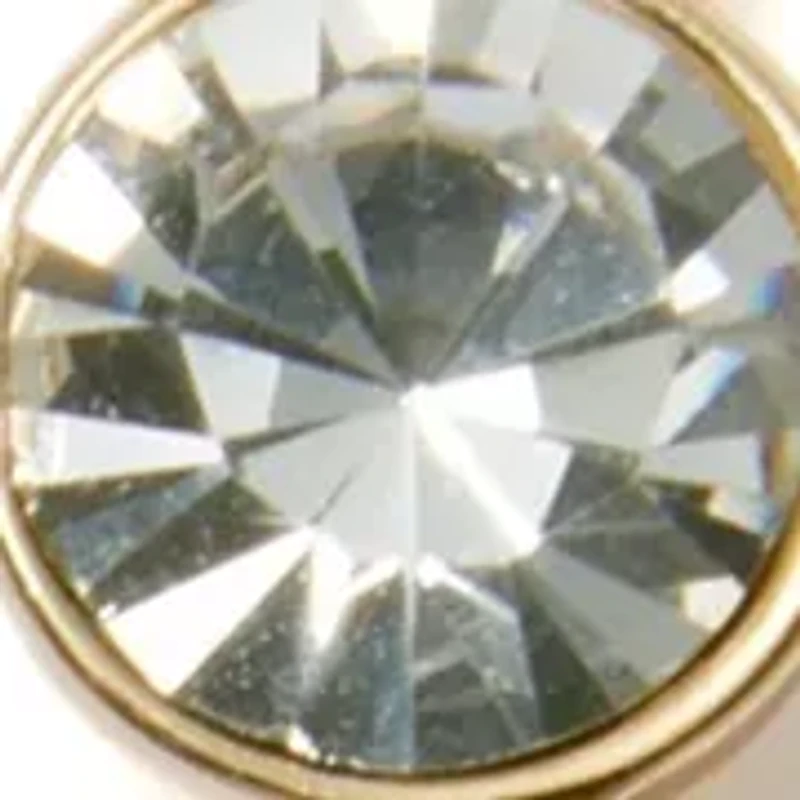  Crystal Pearl Stone Linear Earrings