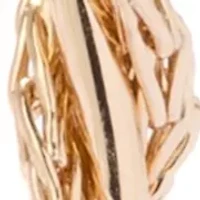 Twisted C Hoop Earrings