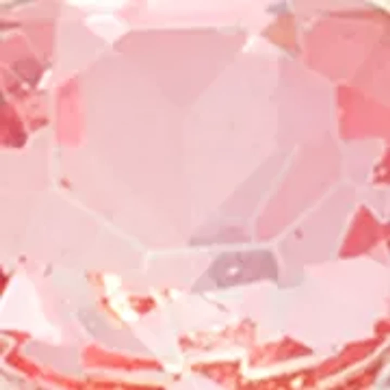 Crystal Chain Hoop Earrings