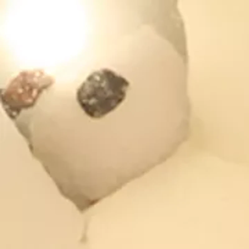 Chain Ball Gold Tone Drop Earrings