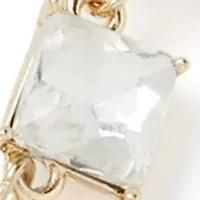 Gold Tone Pearl Collar Necklace