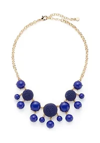 Bead Drama Frontal Statement Necklace