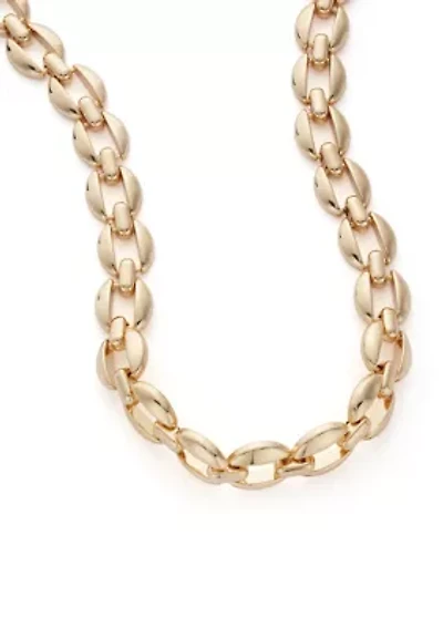 Thick Link Collar Necklace