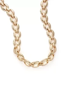 Thick Link Collar Necklace