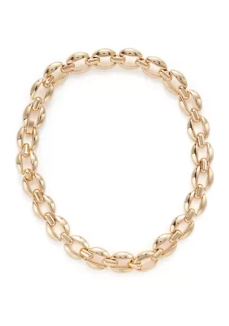 Thick Link Collar Necklace