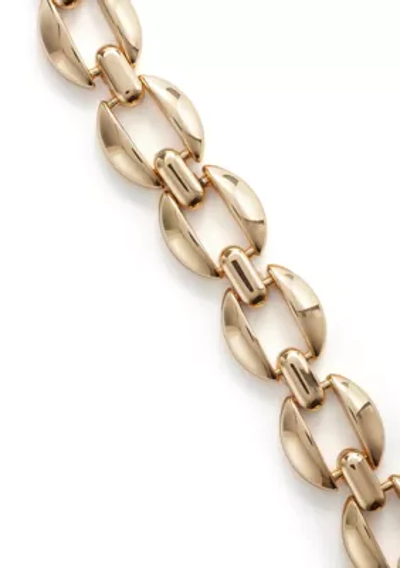 Thick Link Collar Necklace