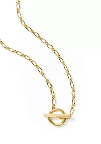 Toggle Pendant Necklace