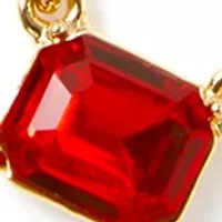 Multirow Crystal Pendant Necklace