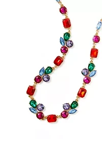 Multi Stone Collar Necklace