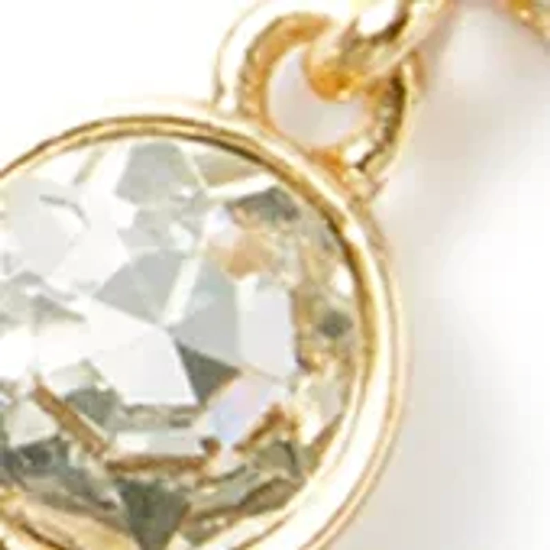 Crystal Ball Frontal Necklace